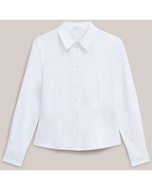 Hobbs Giulia Peplum Shirt - White