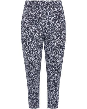 M Com Cropped Hareem Pants - Blue