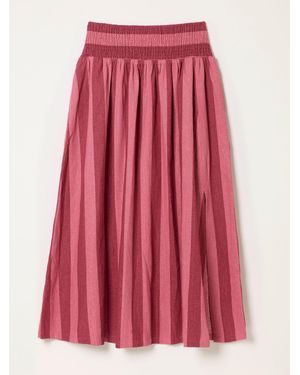 FatFace Fatface Kit Midi Skirt - Red