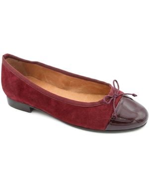 Jones Bootmaker Olivie Leather Pumps - Red