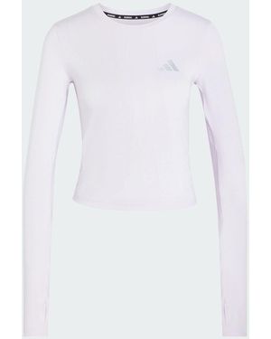 adidas Adi365 Running Essentials Long Sleeve T-Shirt - White