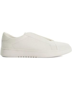 Dune Standard Fit Troys Wide Fit Sneakers - White