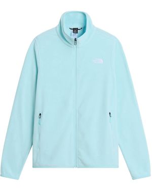 The North Face The North Face Glacier Full Zip Fleece - Blue