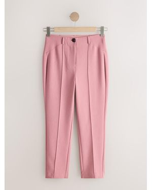 Next Light Sculpting Tailored Slim Pants - Pink