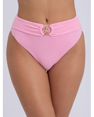 Boux Avenue High Waist Mirada Starfish Bikini Bottoms - Pink
