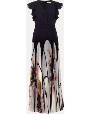Phase Eight Petite Uma Maxi Dress - Blue