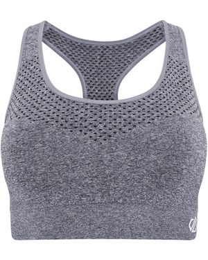 Dare 2b Don'T Sweat It Ii Nahtloser Sport-Bh Mit Mittlerer Stützkraftextra-Groß - Grau