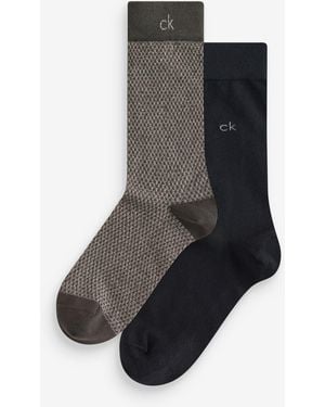 Calvin Klein Socks 2 Pack - Black