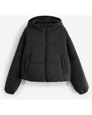 HUGO Freya Puffer Jacket - Black