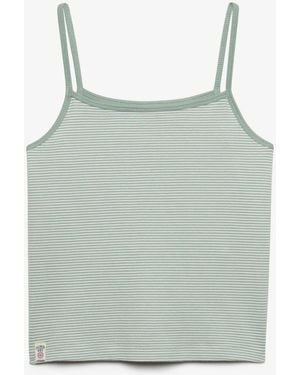 Superdry Ath Ess Stripe Camisoles - Grey