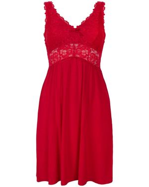 Hunkemöller Hunkemöller Nora Lace Slip Dress - Red