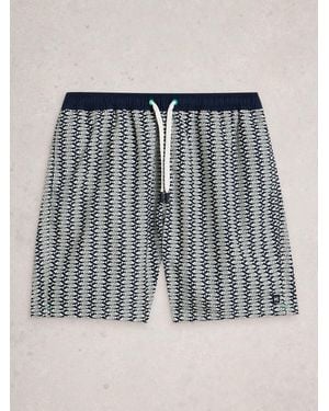 White Stuff Ventnor Abstract Swimshort - Multicolor