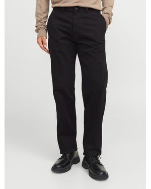 Jack & Jones Relaxed Fit Chino Trousers - Black