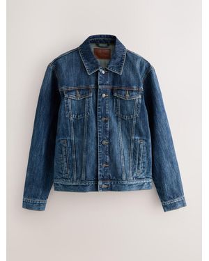 Next Signature Denim Jacket - Blue