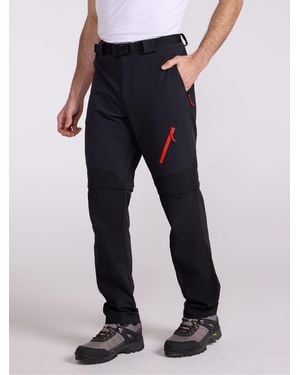 Mountain Warehouse Forest Trekking Water Resistant Zip Off Pants - Blue