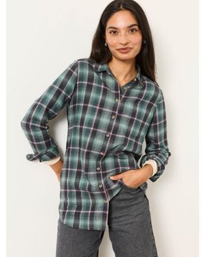 FatFace Olivia Petite Check Shirt - Multicolor