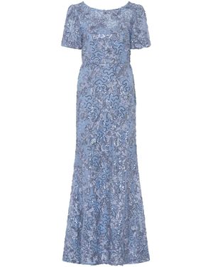 Gina Bacconi Mimmi Sequin Maxi Dress - Blue