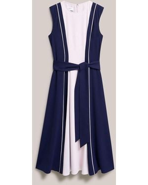Hobbs Louise Dress - Blue