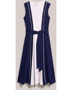 Hobbs Louise Dress - Blue
