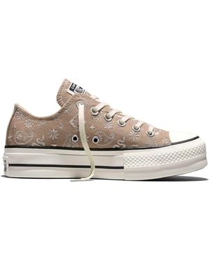 Converse Chuck Taylor All Star Lift Paisley Sneakers - White