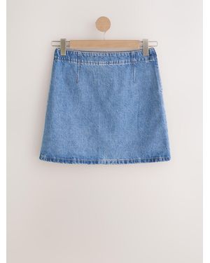Next Mini Denim Skirt - Blue