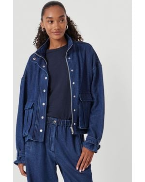 Hush Supersoft Denim Melinda Jacket - Blue
