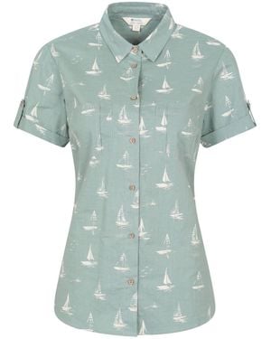 Mountain Warehouse Coconut Short Sleeve Shirt - Green