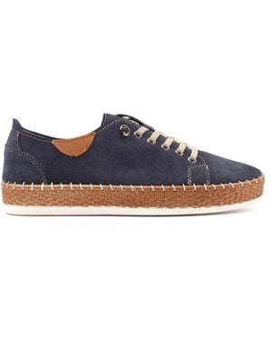 Lunar Maddison Plimsoll Shoes - Blue