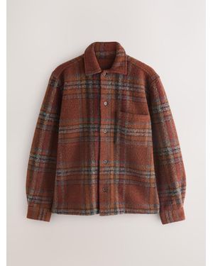 Next Check Shacket - Brown