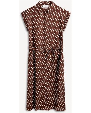 Hobbs Kalinda Dress - Brown