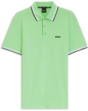 BOSS Regular Fit Short Sleeve Paddy Polo Shirt - Green