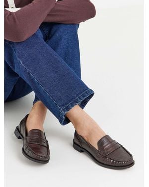 JD Williams Wide Fit Classic Loafers - Blue