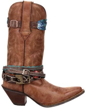 Durango Crush Mid Boots - Brown