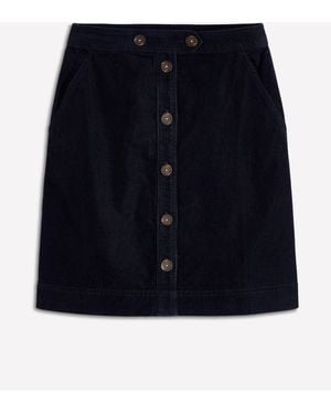 Boden Cecelia Cord Skirt - Blue