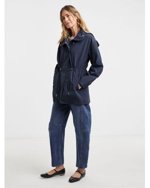 JD Williams Short Parka Jacket - Blue