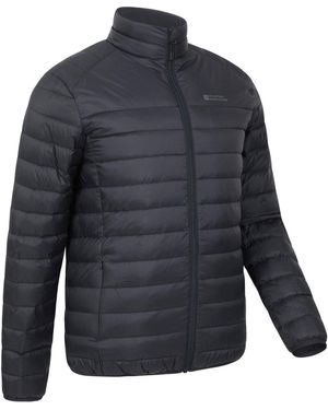 Mountain Warehouse Federleichte Daunenjacke Für Herrenklein - Blau