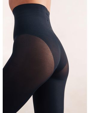 Next 60 Denier Bum And Tum Bikini Shaping Tights 1 Pack - Blue