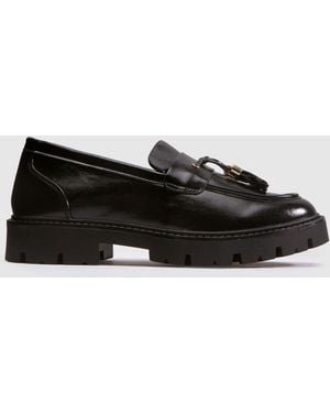 schuh Wf Livvy Chunky Loafers - Black
