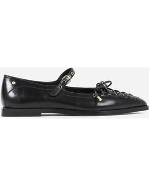 Bronx Laurynn Leather Loafers - White