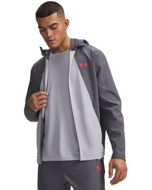 Under Armour Tech Utility Woven Fullzip Jacket - Blue