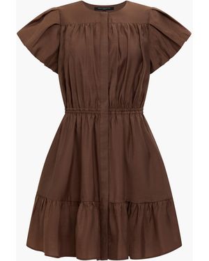 French Connection Holland D Ring Mini Dress - Brown
