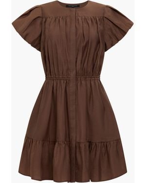 French Connection Holland D Ring Mini Dress - Brown