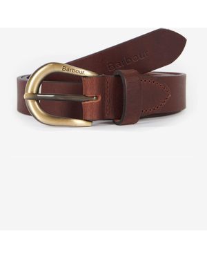 Barbour Allanton Leather Belt - Brown