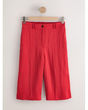 Next Smart Knee Length Shorts - Red