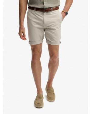 Superdry Premium Regular Chino Shorts - Natural