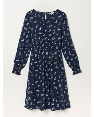 FatFace Fatface Jersey-Kleid - Blau
