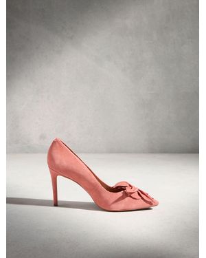 Next N. Premium Corsage Court Heels - Gray
