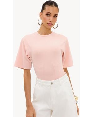 Loavies Tranquil Hearts Light Bodysuit - Pink
