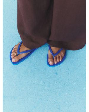 Self Flip Flops - Blue