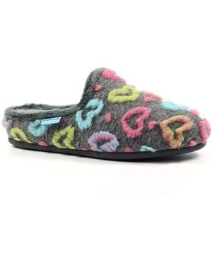 Lunar Mule Slippers - Gray